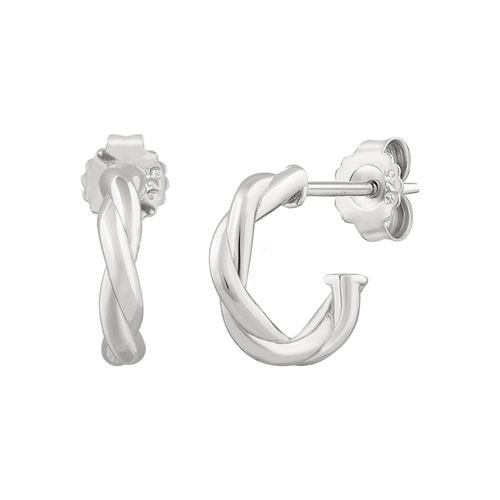 4006046402378 - cai Creolen 925 - Sterling Silber ohne Stein 12cm Glänzend 4006046402378 - cai Creolen 925 - Sterling Silber ohne Stein 12cm Glänzend