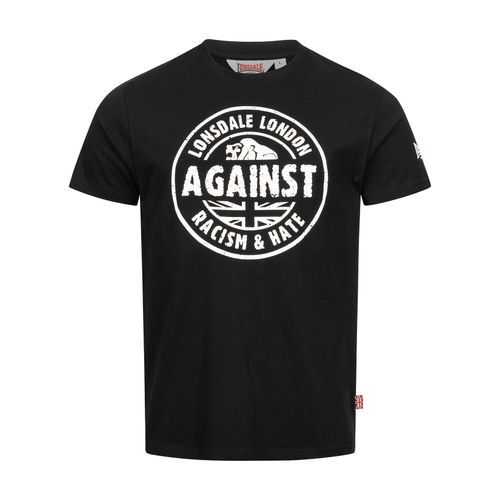 4255581588195 - Herren T-Shirt normale Passform AGAINST RACISM