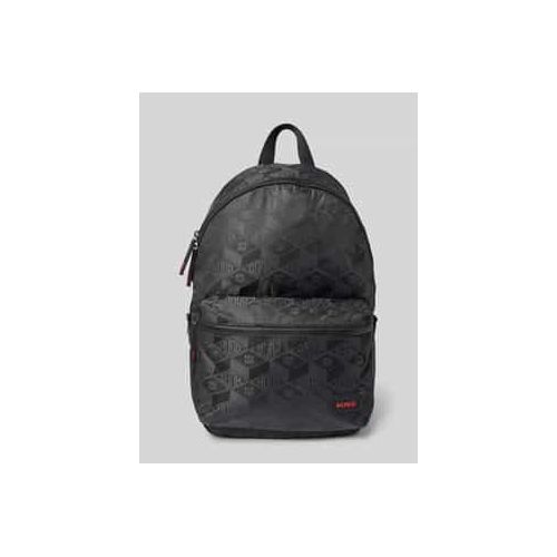 4063545103915 - Rucksack mit Allover-Label-Print Modell Ethon 4063545103915 - Rucksack mit Allover-Label-Print Modell Ethon