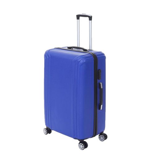 4057651274829 - Koffer MCW-D54 Reisekoffer Hartschalenkoffer Trolley 60x42x26cm 64l ~ blau Premium D54a