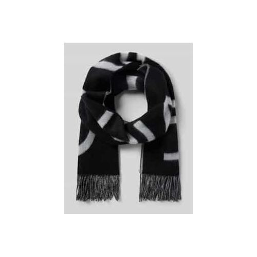 8719849945435 - Wollschal mit Allover-Logo-Stitching Modell Bold
