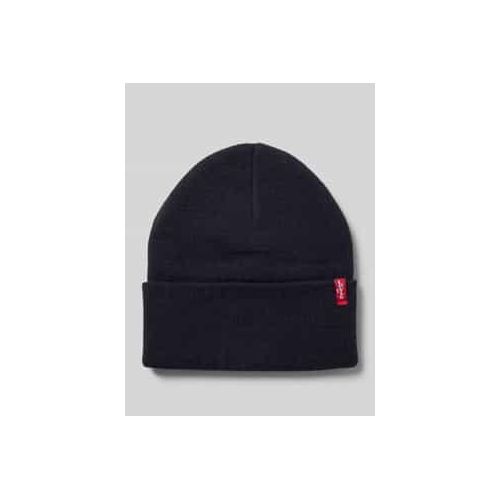 7613325366770 - Beanie mit Label-Patch Modell SLOUCHY RED TAB 7613325366770 - Beanie mit Label-Patch Modell SLOUCHY RED TAB