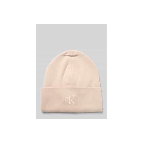 8719849937485 - Beanie aus Viskose-Mix mit Logo-Stitching
