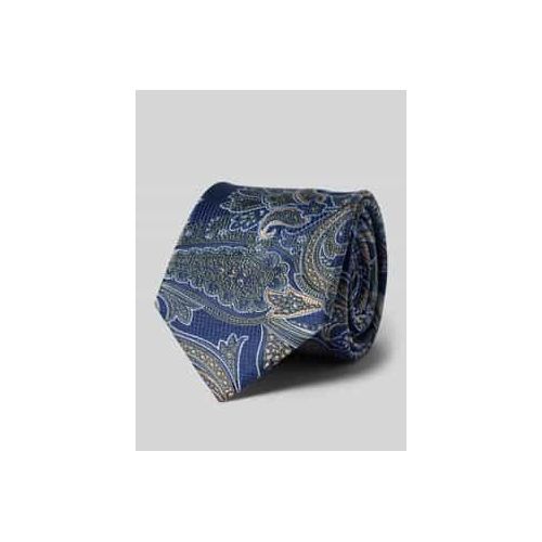 4028386780633 - Seidenkrawatte mit Allover-Paisley-Stitching (7cm) 4028386780633 - Seidenkrawatte mit Allover-Paisley-Stitching (7cm)