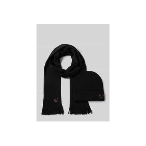 4035419573148 - Set aus Schal und Mütze mit Label-Stitchings 4035419573148 - Set aus Schal und Mütze mit Label-Stitchings