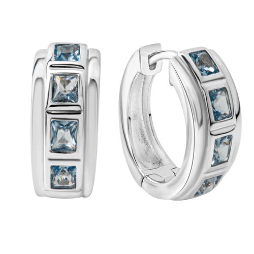 4006046416030 - Silber Ohrring 925 Silber Blautopas 925 - Sterling Silber Blautopas beh blau 15cm Glänzend