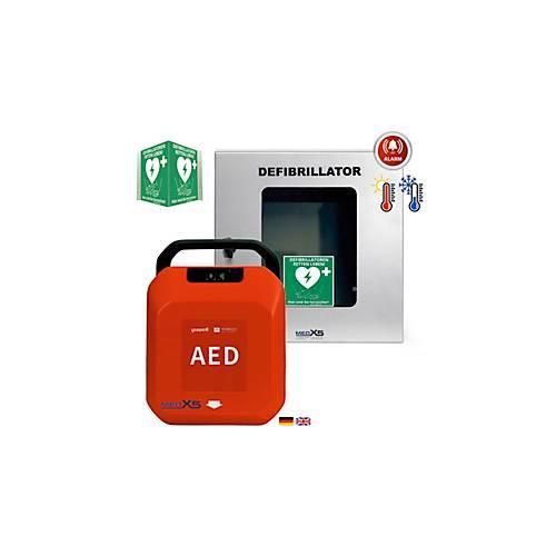 4260301057615 - Defibrillator MedX5 HeartSave YA automatische Schockabgabe Sprachausgabe DE EN IP55 klimatisierter Wandkasten inkl Alarm ohne HLW-Feedback-Sensor 4260301057615 - Defibrillator MedX5 HeartSave YA automatische Schockabgabe Sprachausgabe DE EN IP55 klimatisierter Wandkasten inkl Alarm ohne HLW-Feedback-Sensor