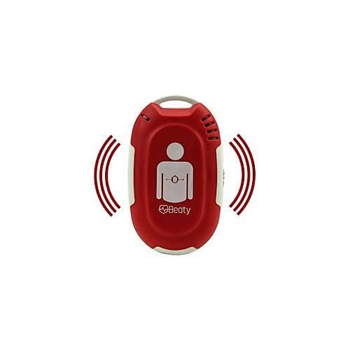 4260301057103 - Tragbare Reanimationshilfe MedX5 BEATY unterstützt die korrekte Herzdruck-Massage AHA ERC konform akustisches Signal Vibrationsfunktion rot-weiß 4260301057103 - Tragbare Reanimationshilfe MedX5 BEATY unterstützt die korrekte Herzdruck-Massage AHA ERC konform akustisches Signal Vibrationsfunktion rot-weiß