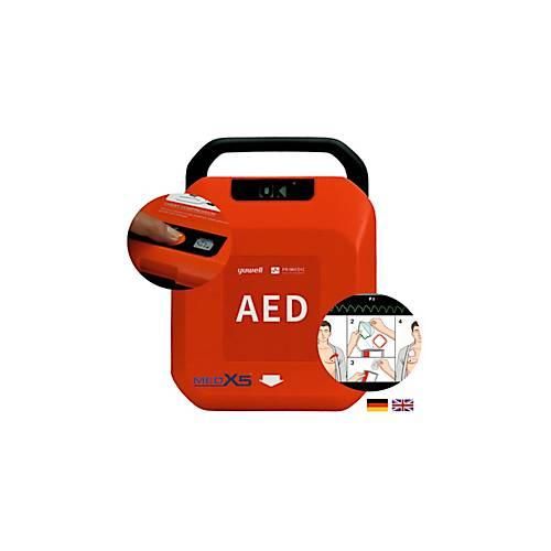 4262483650028 - Defibrillator MedX5 HeartSave Y manuelle Schockabgabe Sprachausgabe DE EN LCD-Anzeige IP55 ohne HLW-Feedback-Sensor 4262483650028 - Defibrillator MedX5 HeartSave Y manuelle Schockabgabe Sprachausgabe DE EN LCD-Anzeige IP55 ohne HLW-Feedback-Sensor