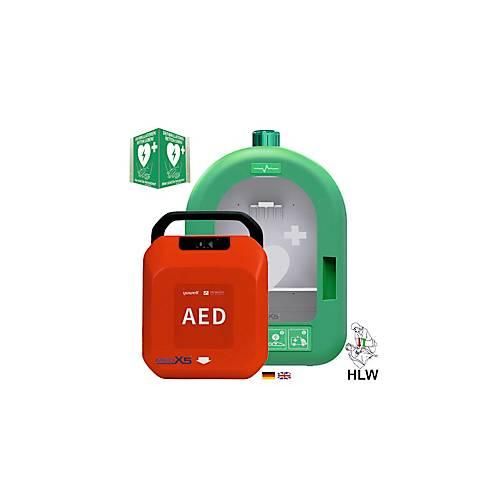 4262483650530 - Defibrillator MedX5 HeartSave YA automatische Schockabgabe Sprachausgabe DE EN IP55 PVC-Wandkasten inkl Alarm mit HLW-Feedback-Sensor 4262483650530 - Defibrillator MedX5 HeartSave YA automatische Schockabgabe Sprachausgabe DE EN IP55 PVC-Wandkasten inkl Alarm mit HLW-Feedback-Sensor