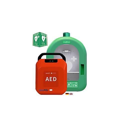 4262483650363 - Defibrillator MedX5 HeartSave YA automatische Schockabgabe Sprachausgabe DE EN IP55 PVC-Wandkasten inkl Alarm ohne HLW-Feedback-Sensor 4262483650363 - Defibrillator MedX5 HeartSave YA automatische Schockabgabe Sprachausgabe DE EN IP55 PVC-Wandkasten inkl Alarm ohne HLW-Feedback-Sensor