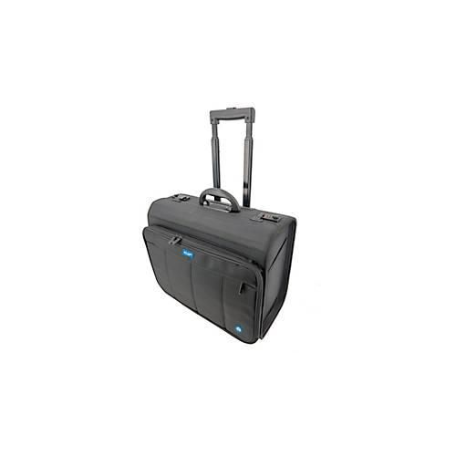 4021068462162 - Pilotenkoffer Stop Ocean Plastic RPET SAMAR Hauptfach Laptopfach + Tabletfach A4-Einsteckfach Teleskopgriff abschließbar RPET anthrazit