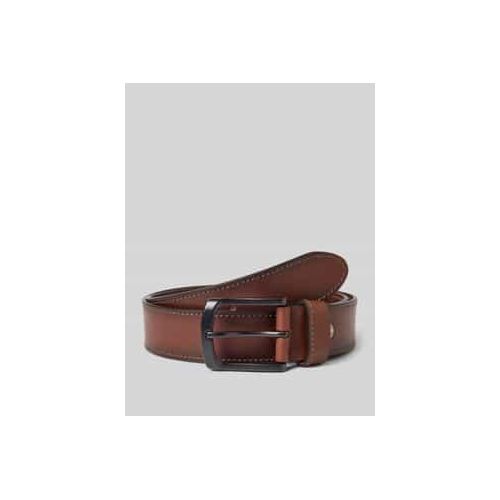 4062119374171 - Gürtel Leder Dornschließe für Herren braun M 4062119374171 - Gürtel Leder Dornschließe für Herren braun M