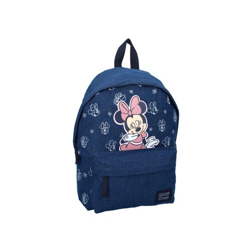 8712645323520 - Disney Minnie Mouse Rucksack – Blauer Kinderrucksack Schulrucksack