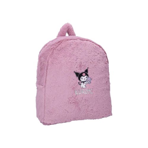 8712645325821 - Kuromi Rucksack Head In The Clouds – Lila Plüschrucksack für Kinder