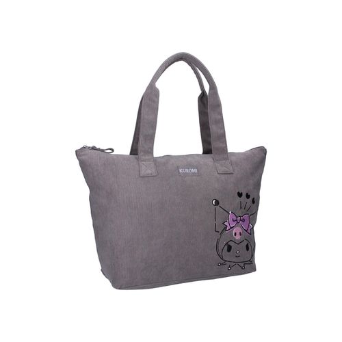 8712645323636 - Hello Kitty Trendiger Rippstoff Shopper Tragetasche 21 L Volumen