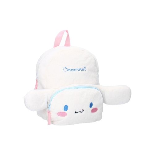 8712645325142 - Cinnamoroll Rucksack Fluffy Festival – Weißer Plüschrucksack für Kinde