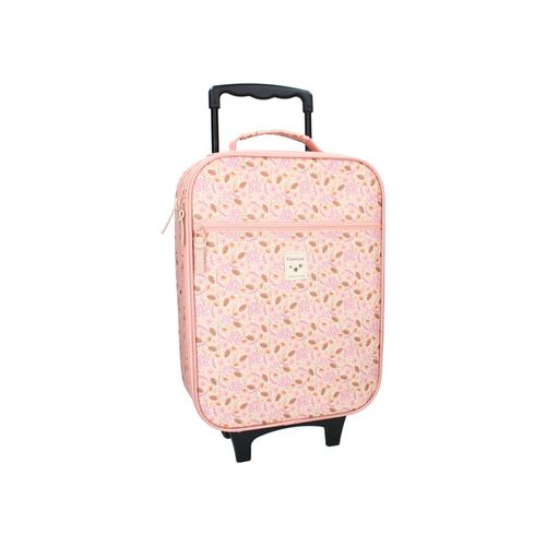 8712645324862 - Kidzroom Kindertrolley mit Blumenmotiv Koffer für Kinder Rollkoffer 41