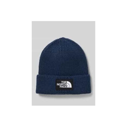 0197803997238 - Beanie in Strick-Optik mit Logo-Patch Modell Box