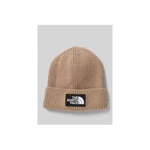 0197803997245 - Beanie in Strick-Optik mit Logo-Patch Modell Box