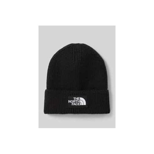 0197803997474 - Beanie in Strick-Optik mit Logo-Patch Modell Box