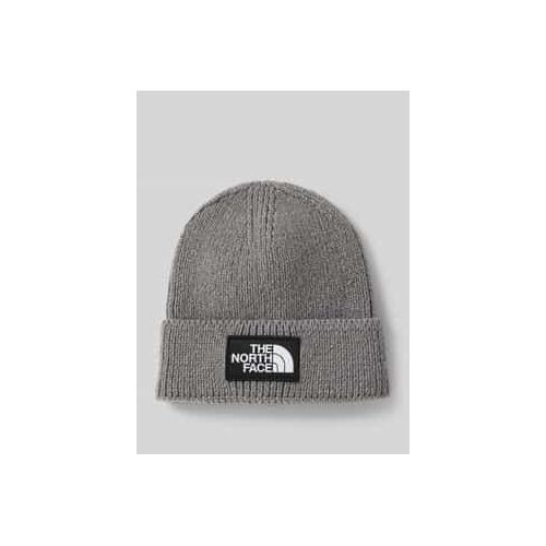 0197803997405 - Beanie in Strick-Optik mit Logo-Patch Modell Box