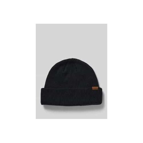 0195981484816 - Beanie mit Label-Detail