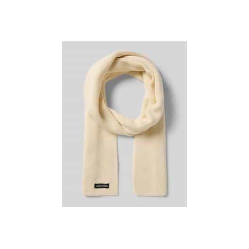 5715720319312 - Schal mit Label-Detail