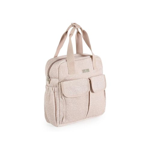 3800146272227 - Wickeltasche Mivida Clips Wickelunterlage Reißverschluss Schultergurte beige 3800146272227 - Wickeltasche Mivida Clips Wickelunterlage Reißverschluss Schultergurte beige