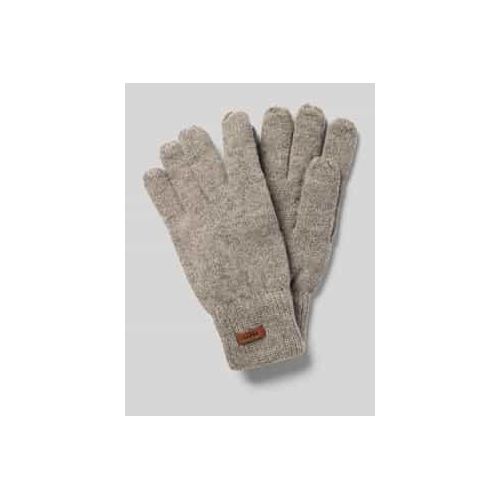 8717457207358 - Handschuhe aus Lammwolle mit Label-Detail Modell HAAKON