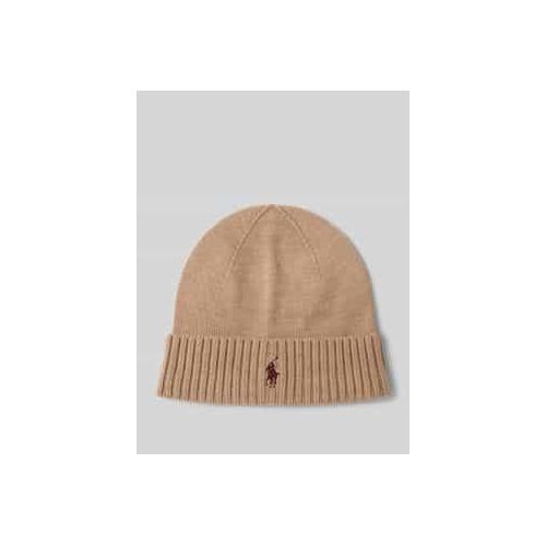 3616851864257 - Beanie aus Wolle mit Label-Stitching 3616851864257 - Beanie aus Wolle mit Label-Stitching