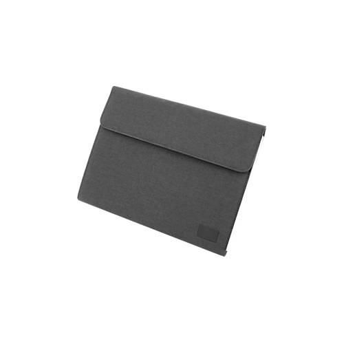 4021068462230 - Schreibmappe Stop Ocean Plastic BALI RPET A4 für Links- Rechtshänder 13 Fächer 2 Einsteckfächer 3 Stifteschlaufen 1 Block Klettverschluss RPET anthrazit