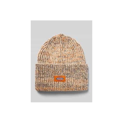 0198265517187 - Beanie mit Label-Detail Modell LEWISTOWN 0198265517187 - Beanie mit Label-Detail Modell LEWISTOWN