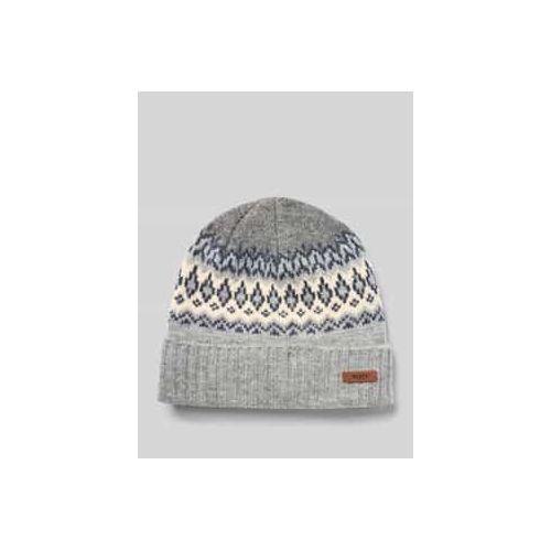 8717457991943 - Beanie mit Label-Detail Modell Gregory