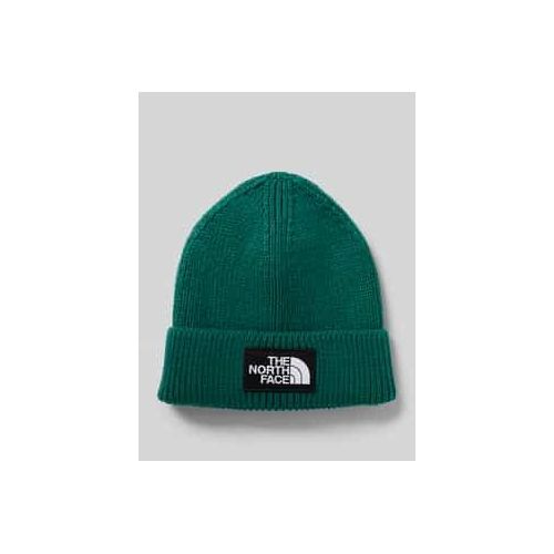 0197803997542 - Beanie in Strick-Optik mit Logo-Patch Modell Box