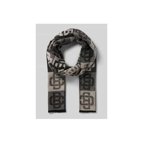 4070017034417 - Schal aus Viskose mit Logo-Muster 4070017034417 - Schal aus Viskose mit Logo-Muster