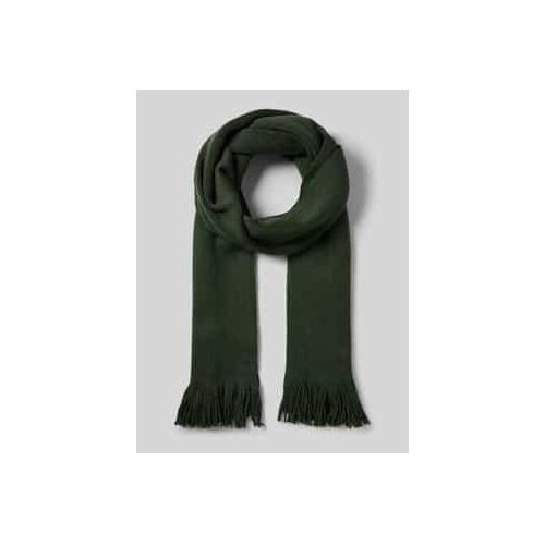 4068444613282 - Schal aus Woll-Mix mit Fransen 4068444613282 - Schal aus Woll-Mix mit Fransen