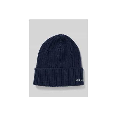 0886535789197 - - Watch Cap - Gerippte Strickmütze in Marineblau