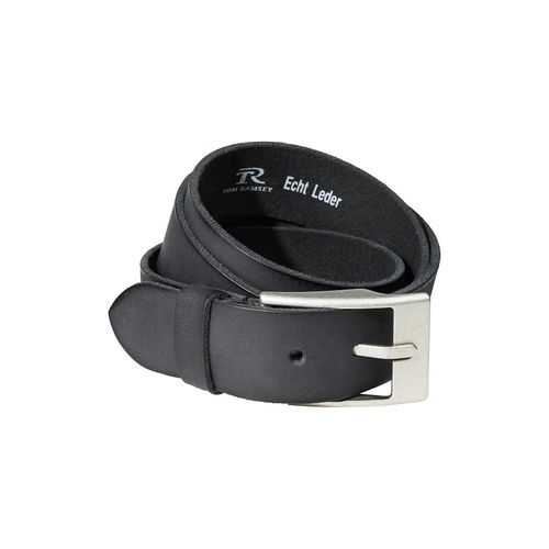 9010497048158 - Ledergürtel im Vintage-Look   schwarz   Größe 95