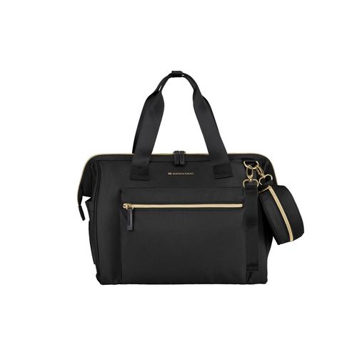 3800171214896 - Kikkaboo Wickeltasche Maxi mit Wickelunterlage kleine Tasche Reißverschluss black 3800171214896 - Kikkaboo Wickeltasche Maxi mit Wickelunterlage kleine Tasche Reißverschluss black