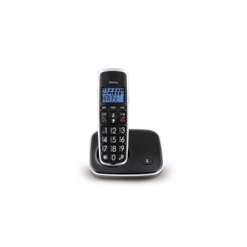 8712412552917 - Senior DECT-Telefon mit großen Tasten und 1 Mobilteil schwarz 8712412552917 - Senior DECT-Telefon mit großen Tasten und 1 Mobilteil schwarz